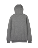 The Fox Mens Absolute Fleece Zip Hoodie in Heather Graphite