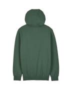 The Fox Mens Fox Head Fleece Hoodie in Hunter Green