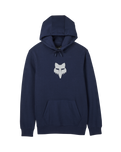 The Fox Mens Fox Head Pullover Hoodie in Midnight