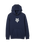 The Fox Mens Fox Head Pullover Hoodie in Midnight