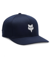 The Fox Mens Fox Head Tech Flexfit Hat in Midnight