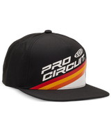 The Fox Mens Pro Circuit Snapback Cap in Black