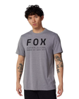 The Fox Mens Non Stop Tech T-Shirt in Heather Graphite