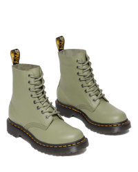 The Dr Martens Womens 1460 Pascal Virginia Boot in Muted Olive