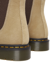 The Dr Martens Mens 2976 Tumbled Nubuck Suede Boots in Savannah Tan
