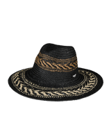 The Barts Womens Caledona Hat in Black