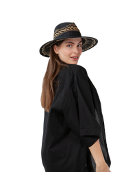 The Barts Womens Caledona Hat in Black