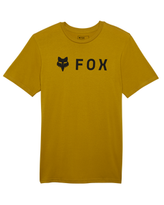 The Fox Mens Absolute Prem Tee in Mustard