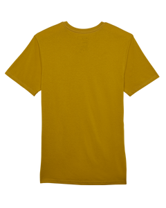 The Fox Mens Absolute Prem Tee in Mustard