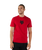 The Fox Mens Fox Head Prem Tee in Flaming Red