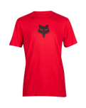 The Fox Mens Fox Head Prem Tee in Flaming Red