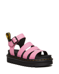 The Dr Martens Womens Blaire Athena Sandals in Fondant Pink