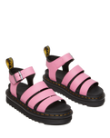 The Dr Martens Womens Blaire Athena Sandals in Fondant Pink