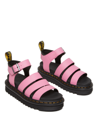 The Dr Martens Womens Blaire Athena Sandals in Fondant Pink