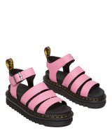 The Dr Martens Womens Blaire Athena Sandals in Fondant Pink