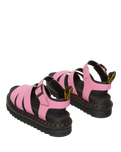 The Dr Martens Womens Blaire Athena Sandals in Fondant Pink