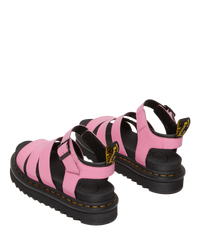 The Dr Martens Womens Blaire Athena Sandals in Fondant Pink