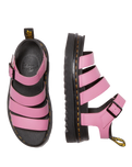 The Dr Martens Womens Blaire Athena Sandals in Fondant Pink