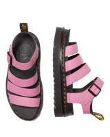 The Dr Martens Womens Blaire Athena Sandals in Fondant Pink