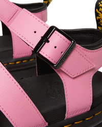 The Dr Martens Womens Blaire Athena Sandals in Fondant Pink