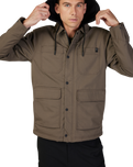 The Fox Mens Mercer Jacket in Dirt