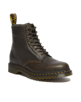 The Dr Martens Mens 1460 WL Grizzly Boots in Olive