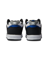 The DC Shoes Mens Stag Shoes in White, Grey and Blue