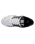 The DC Shoes Mens Stag Shoes in White, Grey and Blue