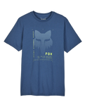 The Fox Mens Dispute Premium T-Shirt in Indigo