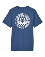 The Fox Mens Next Level Premium T-Shirt in Indigo