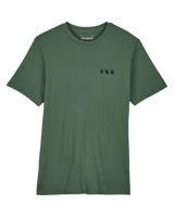 The Fox Mens Wayfaring Premium T-Shirt in Hunter Green