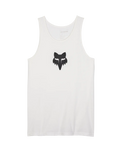 The Fox Mens Fox Head Premium Vest in Optic White