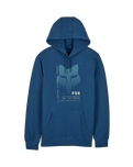 The Fox Mens Dispute Fleece Hoodie in Indigo