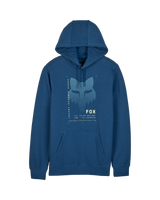 The Fox Mens Dispute Fleece Hoodie in Indigo