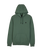 The Fox Mens Kritical Fleece Hoodie in Hunter Green