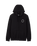 The Fox Mens Next Level Zip Fleece Hoodie in Black