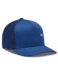 The Fox Mens Barge Flexfit Trucker Cap in Indigo