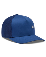 The Fox Mens Barge Flexfit Trucker Cap in Indigo