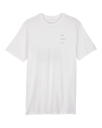 The Fox Mens Sipping Premium T-Shirt in Optic White