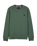 The Fox Mens Level Up Fleece Sweatshirt in Hunter Green