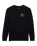 The Fox Mens Stamped Longsleeve Prem Tee in Black