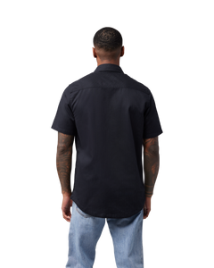 The Fox Mens Level Up Woven Shirt in Black