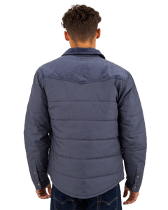 Cass Jacket in Ombre Blue