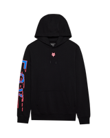 The Fox Mens Emotion Blast Fleece Pullover Hoodie in Black