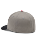 The Fox Mens Race Spec FlexFit Hat in Steel Grey