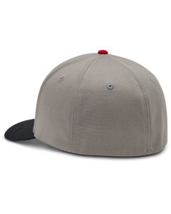 The Fox Mens Race Spec FlexFit Hat in Steel Grey