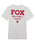 The Fox Mens Speed & Service Prem Tee in Optic White