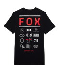 The Fox Mens Race Spec Prem Tee in Black