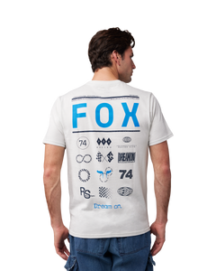 The Fox Mens Race Spec Prem Tee in Light Grey