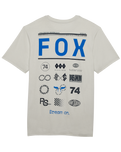 The Fox Mens Race Spec Prem Tee in Light Grey